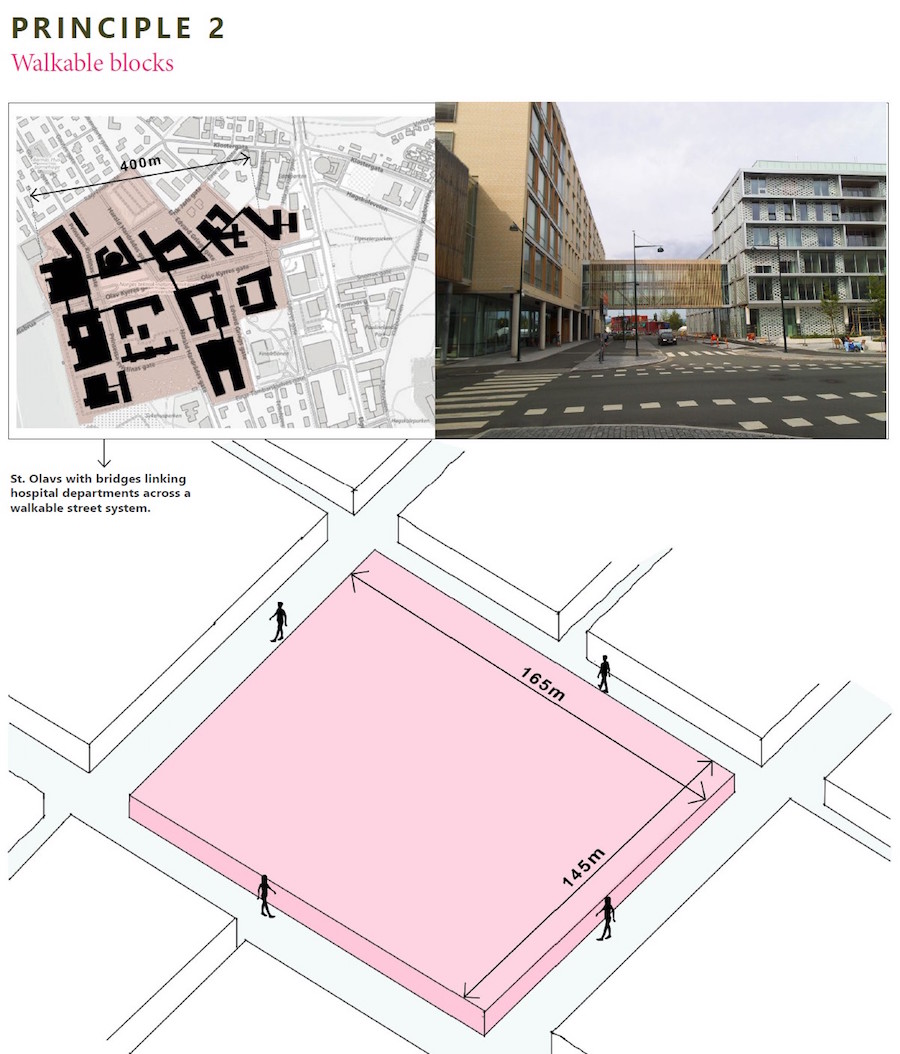 Fig.7: Principle 2: walkable blocks - 