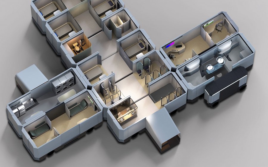 National Health Network Modular Hospital System - Dezeen / Mike George