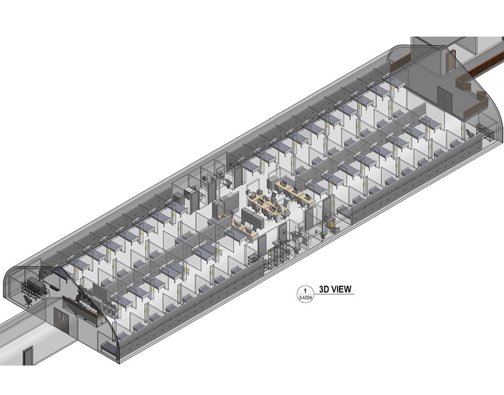 Figure 1: Stantec Pandemic Response Unit at Peter Lougheed Hospital, Calgary, Canada - Stantec