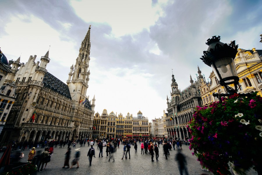 Brussels, Belgium – an example of an open, low-rise, medium-density city - Yannis Papanastasopoulos on Unsplash
